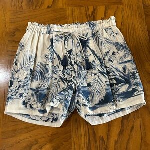 Johnny Was Pacific Palms paper bag shorts. New with tag! Perfect for summer!